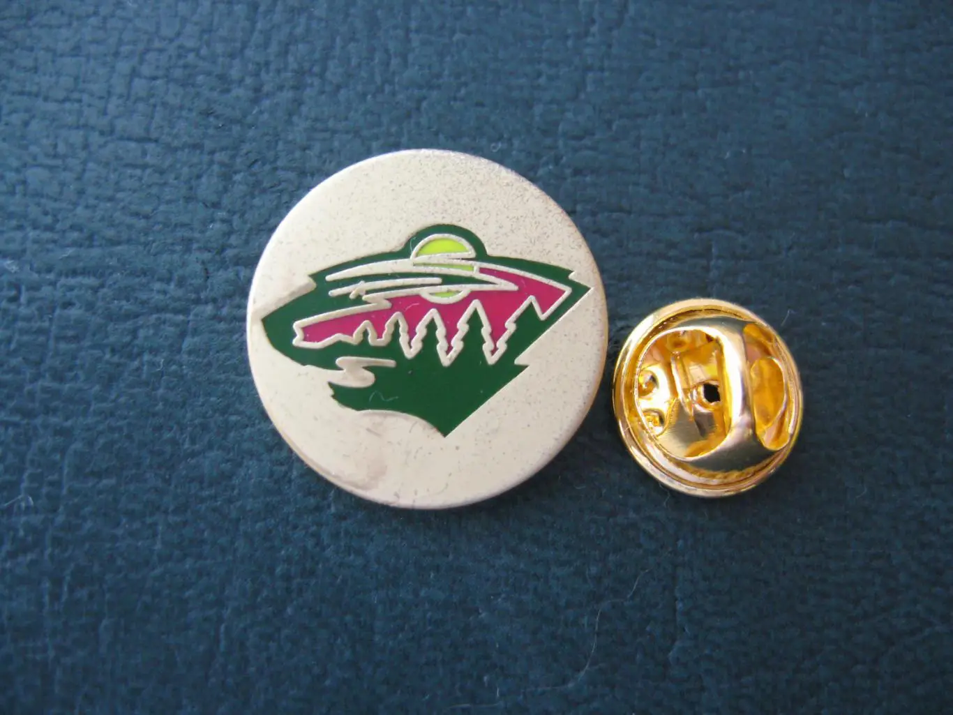 Значок ХК Миннесота Уайлд (Круглый)