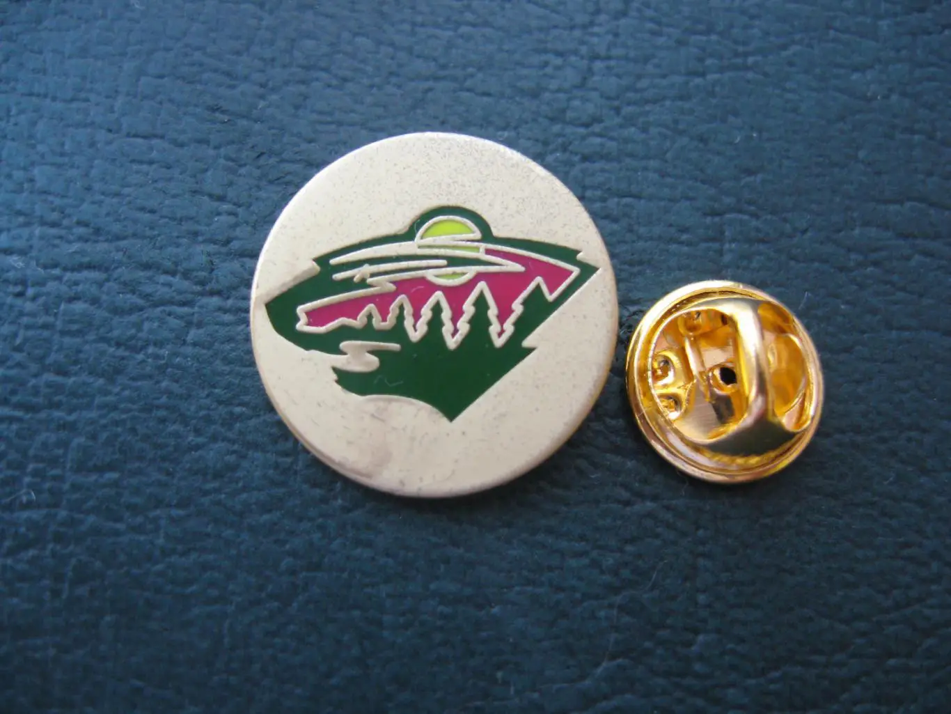 Значок ХК Миннесота Уайлд (Круглый) 1