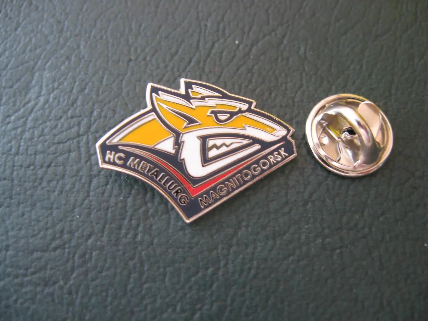 Значок ХК Металлург Магнитогорск (Эмблема Лис)