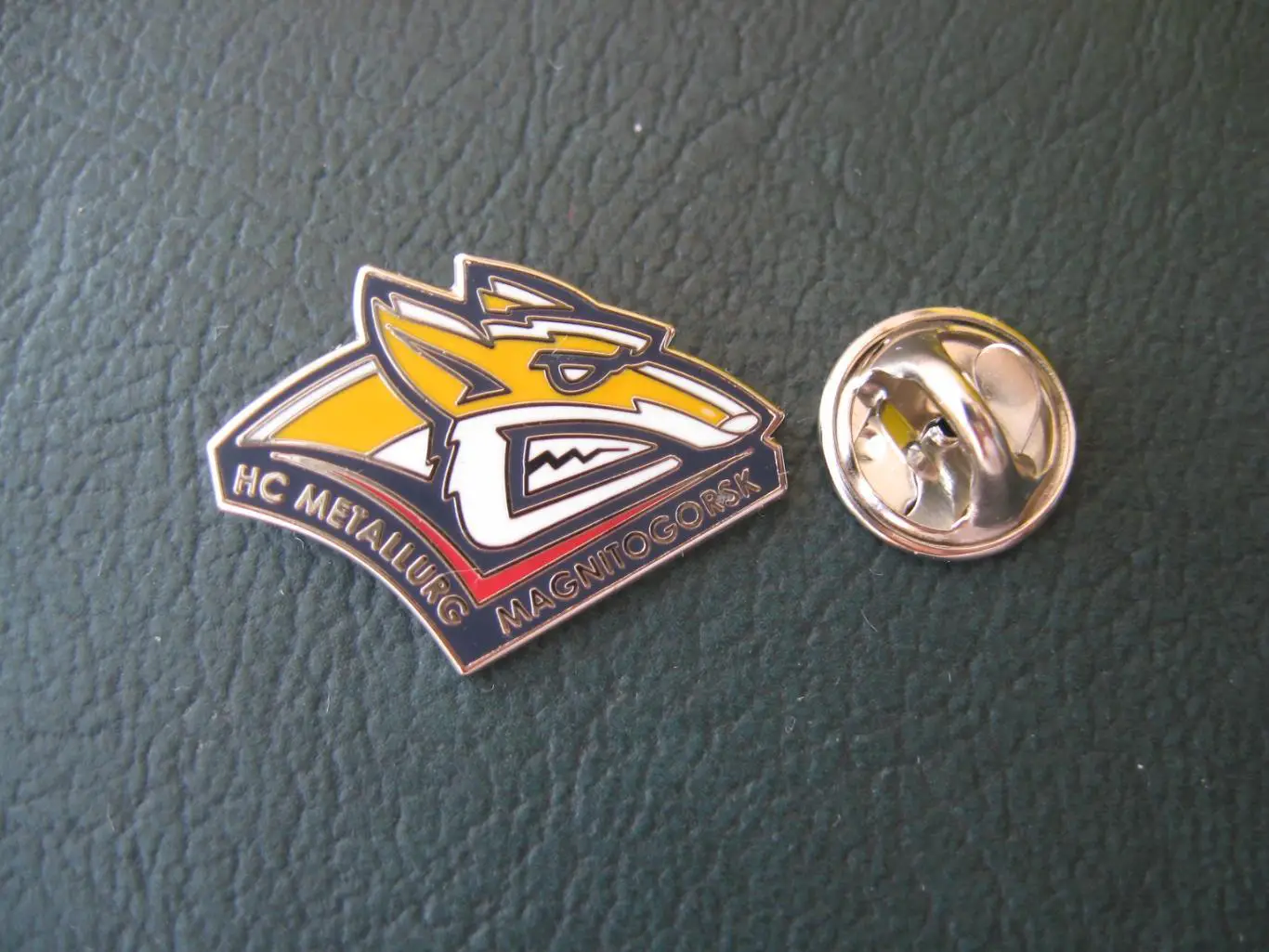 Значок ХК Металлург Магнитогорск (Эмблема Лис) 1