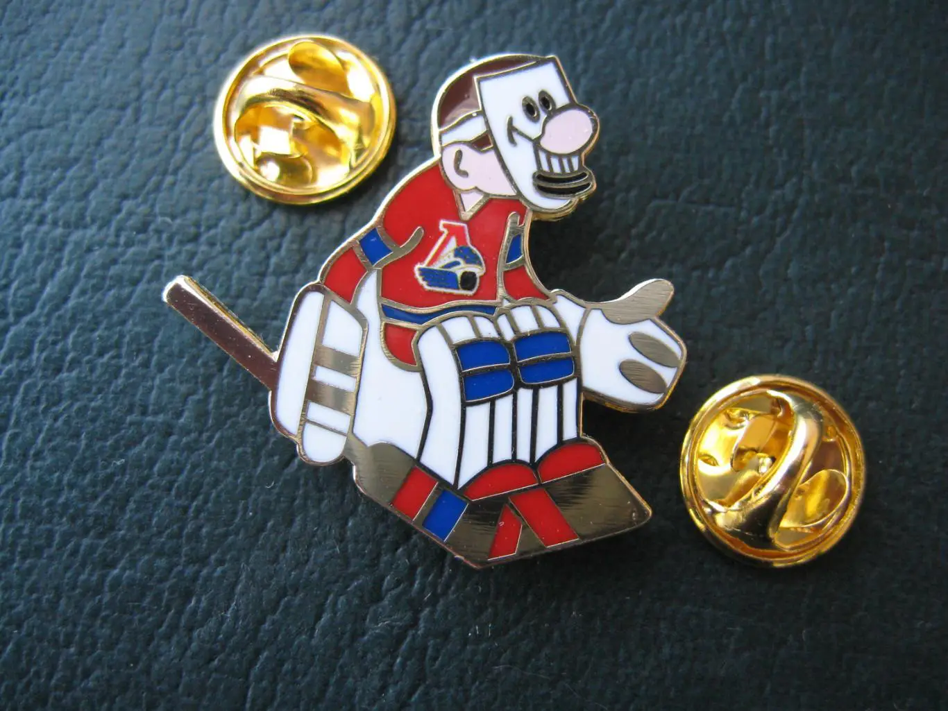 Значок ХК Локомотив ЯРОСЛАВЛЬ (Вратарь) 1