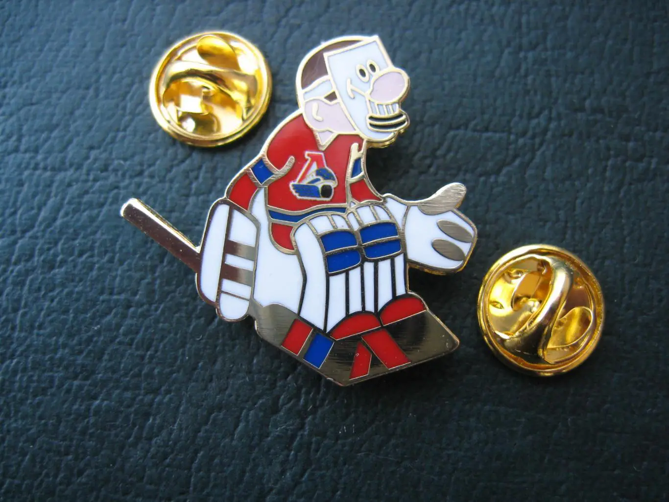 Значок ХК Локомотив ЯРОСЛАВЛЬ (Вратарь) 2