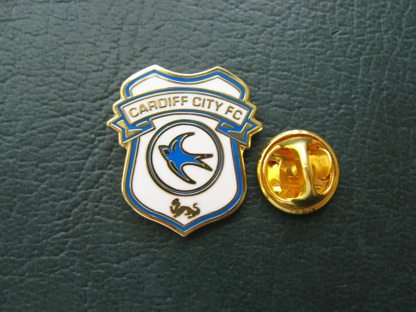 Значок ФК Кардифф Сити Кардифф Уэльс (Логотип) 1