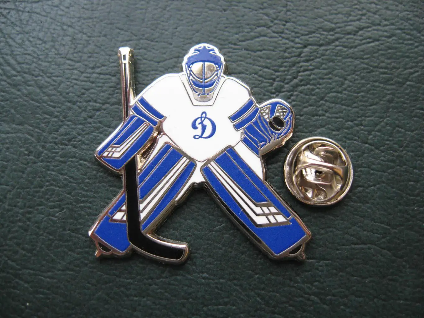 Значок ХК Динамо Москва (Вратарь, официальный) 1