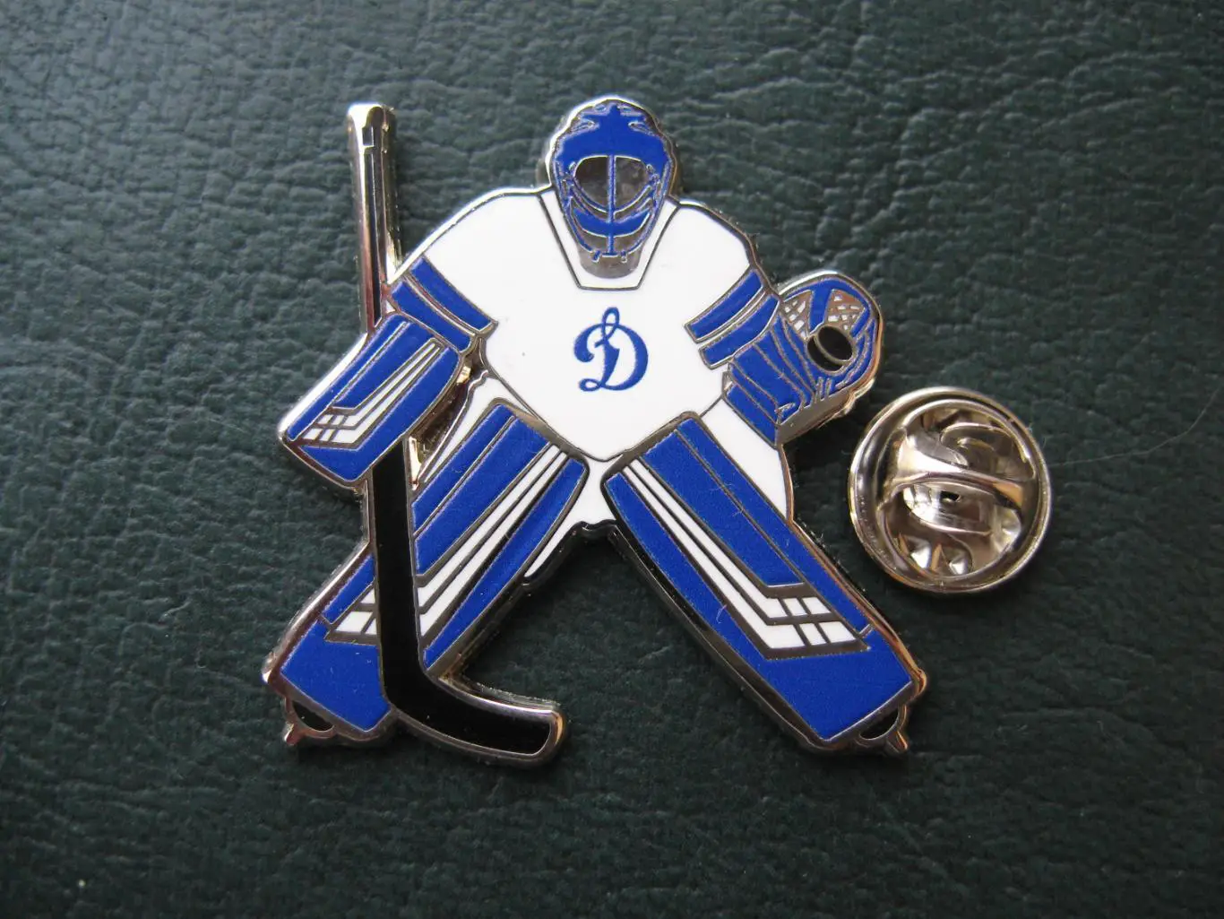 Значок ХК Динамо Москва (Вратарь, официальный) 2