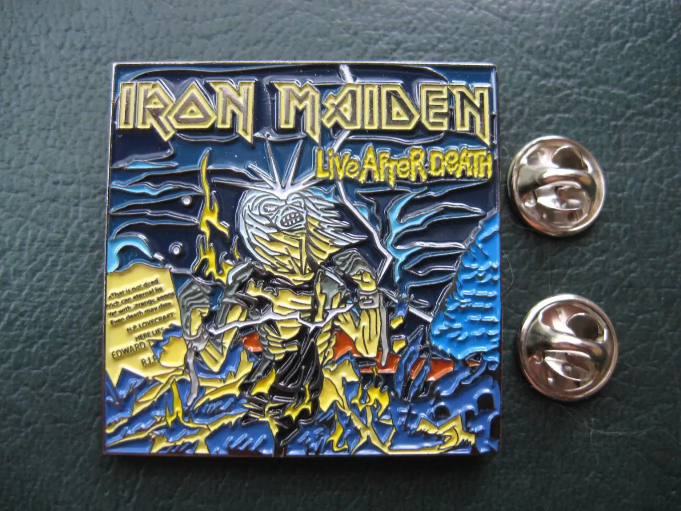 Значок IRON MAIDEN 1985