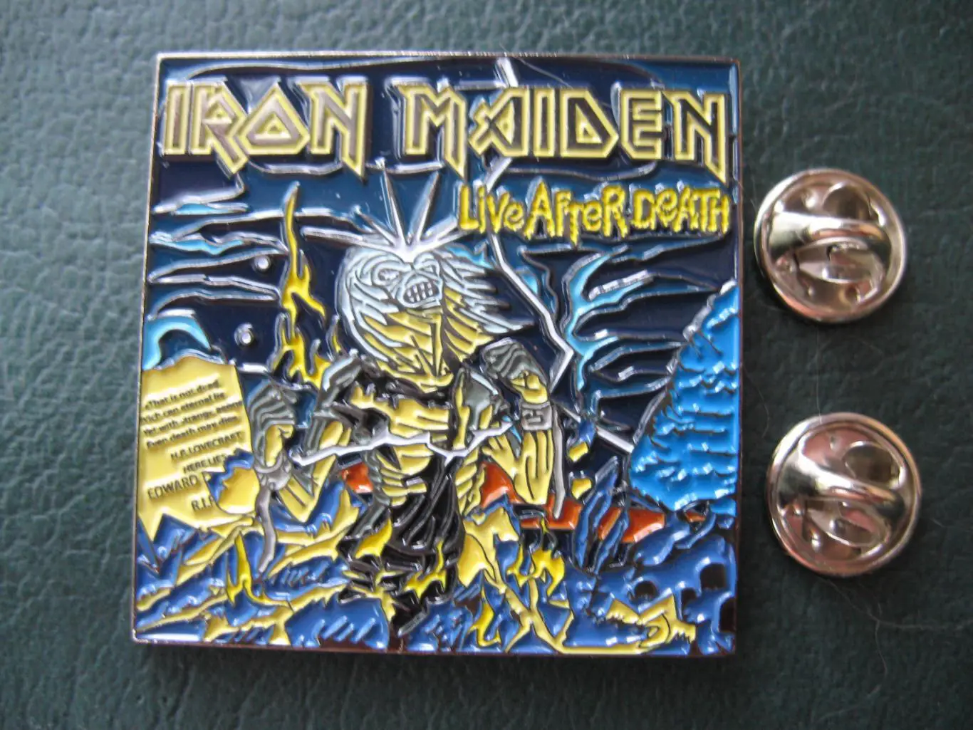 Значок IRON MAIDEN 1985 2