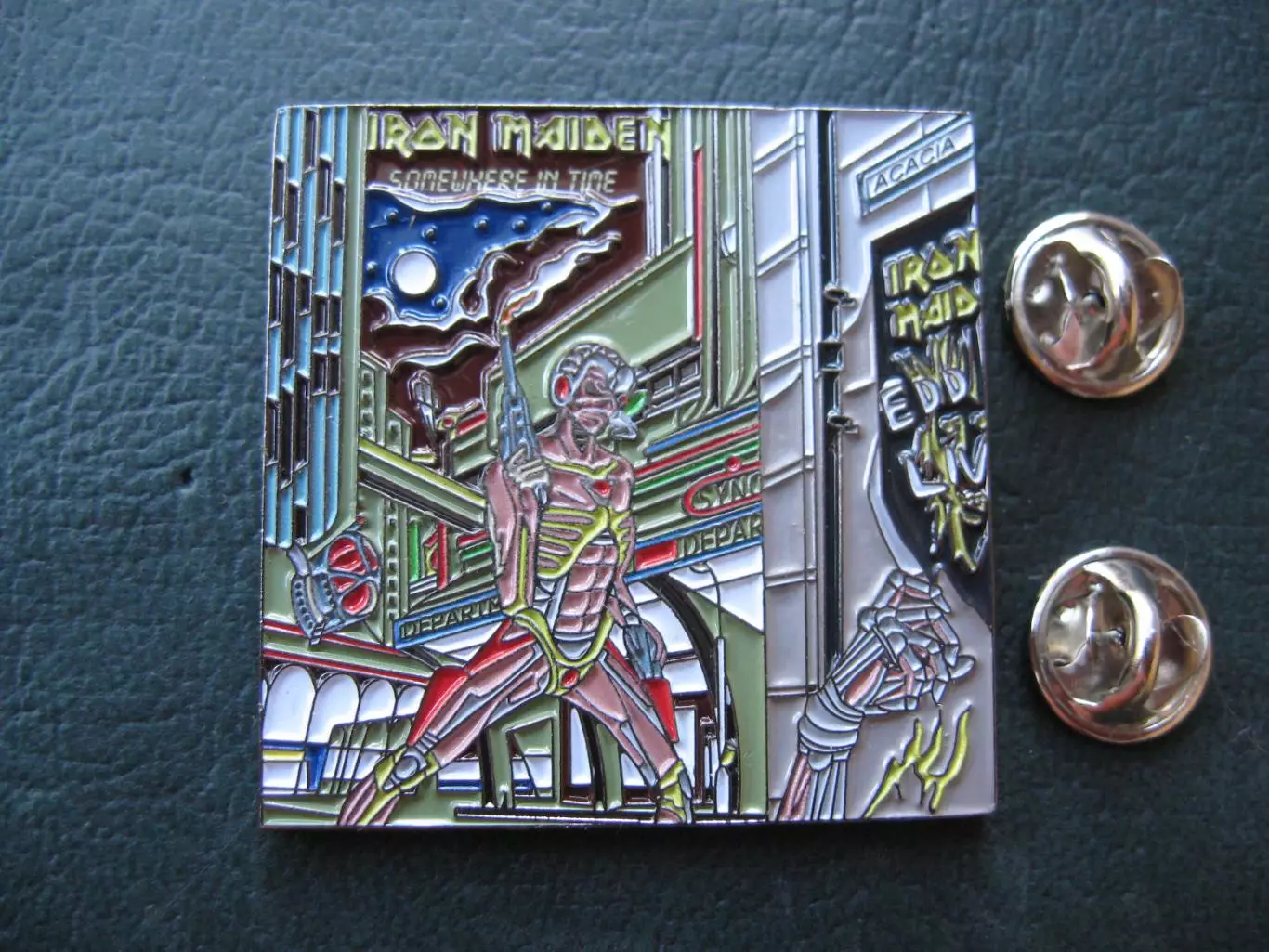 Значок IRON MAIDEN 1986