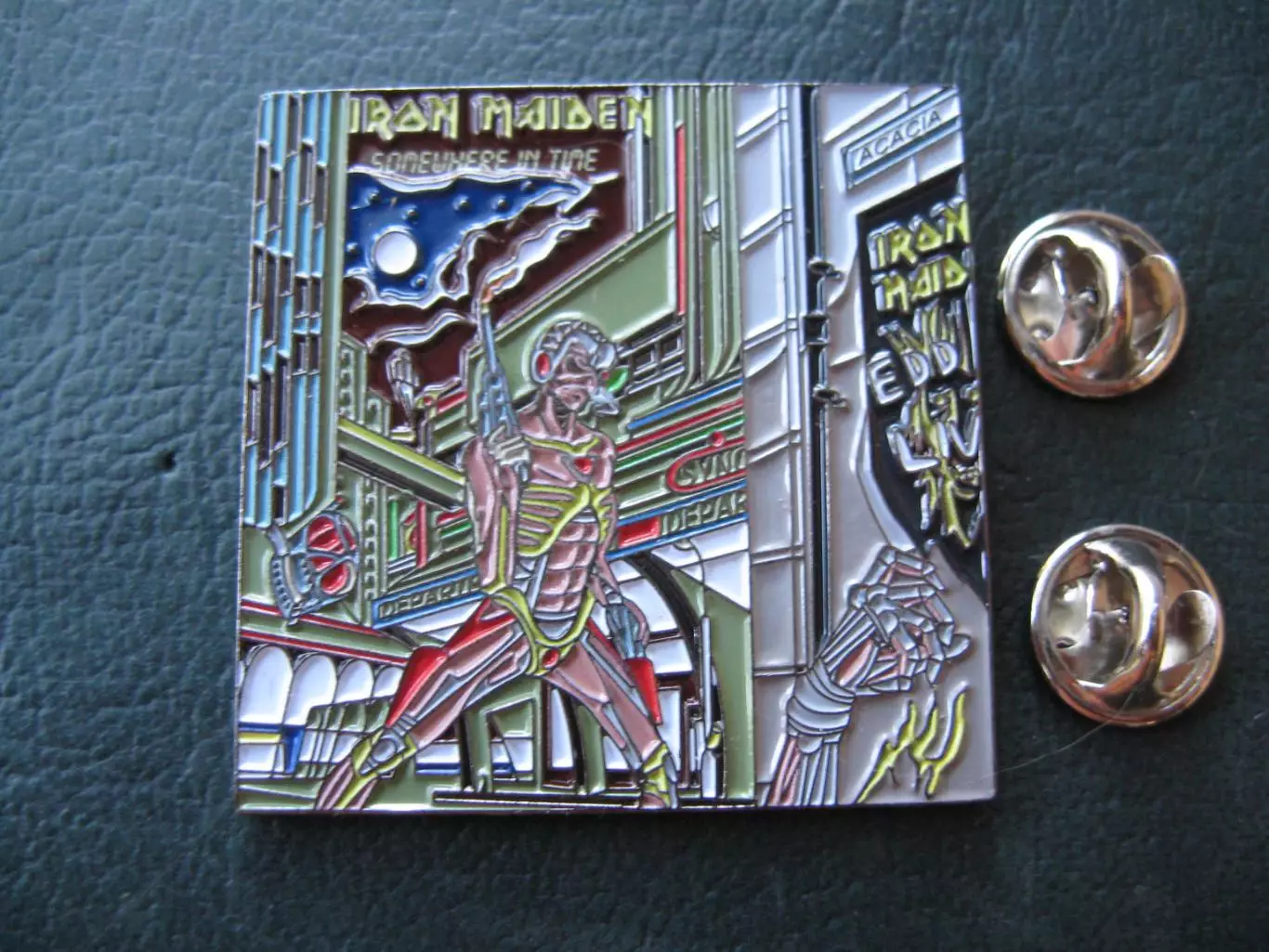 Значок IRON MAIDEN 1986 1