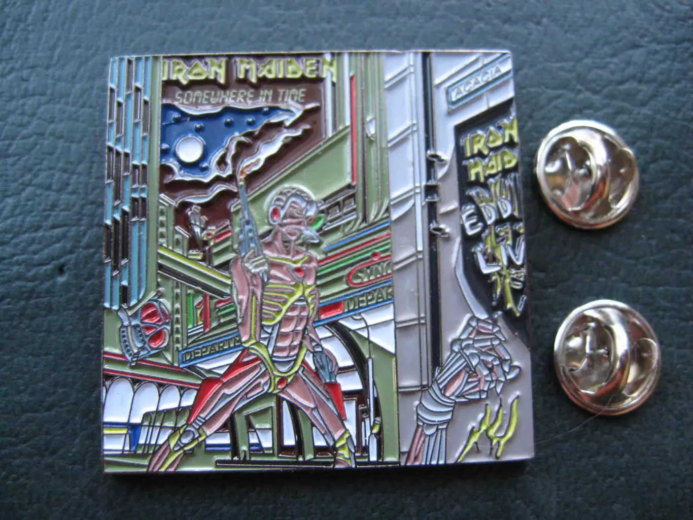 Значок IRON MAIDEN 1986 2