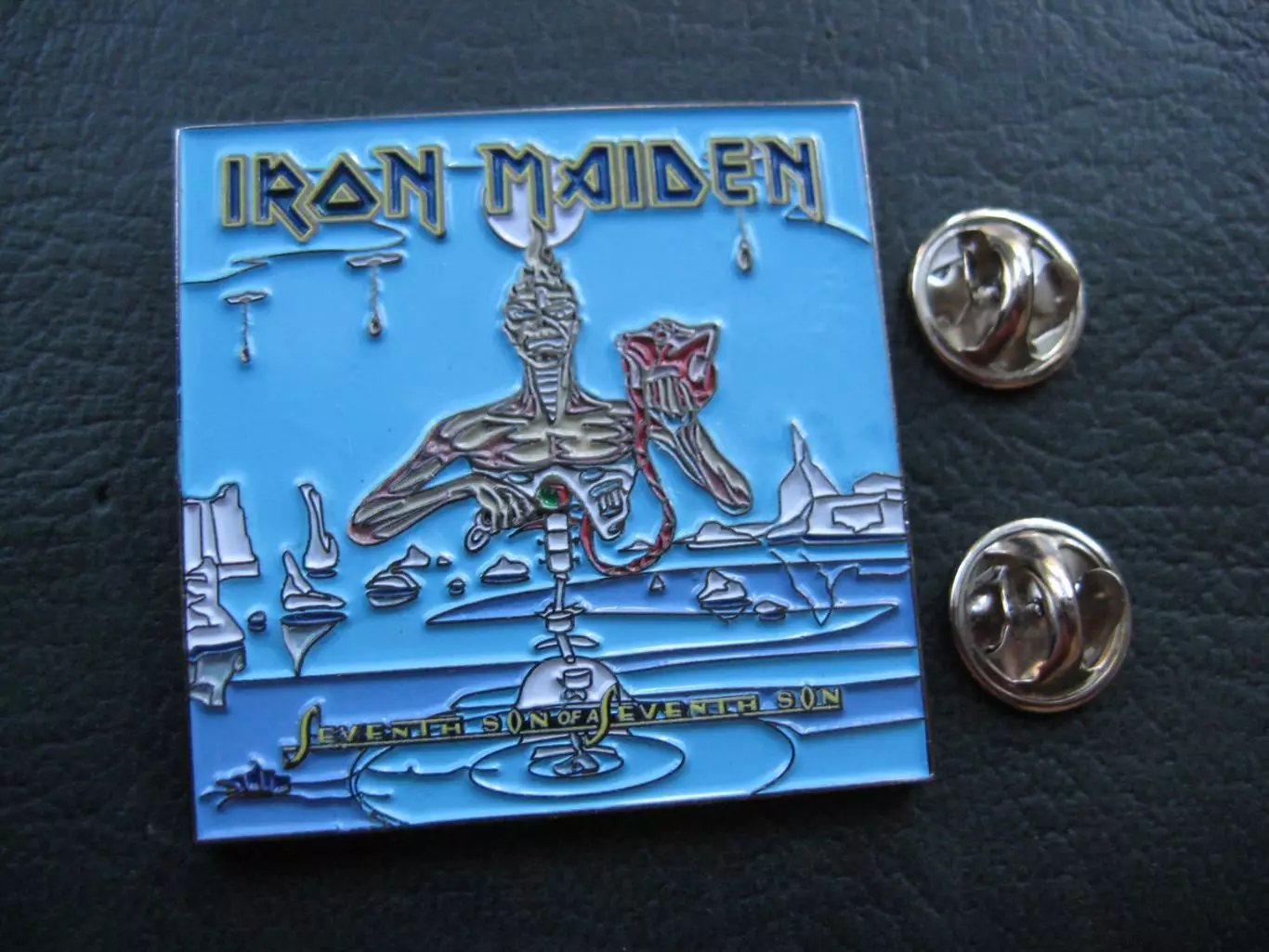 Значок IRON MAIDEN 1988 2