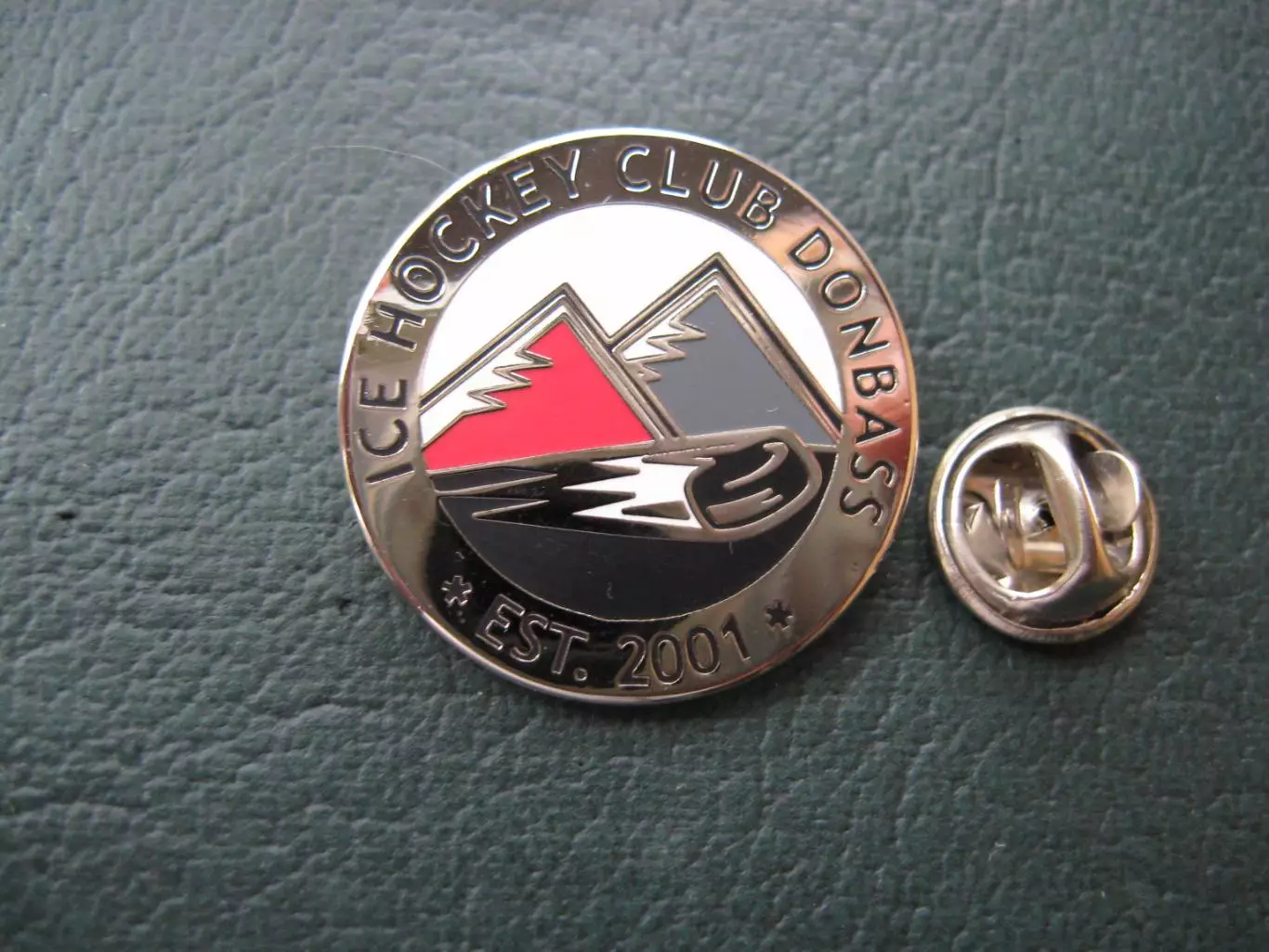 Значок ХК Донбасс Донецк (Круглый)