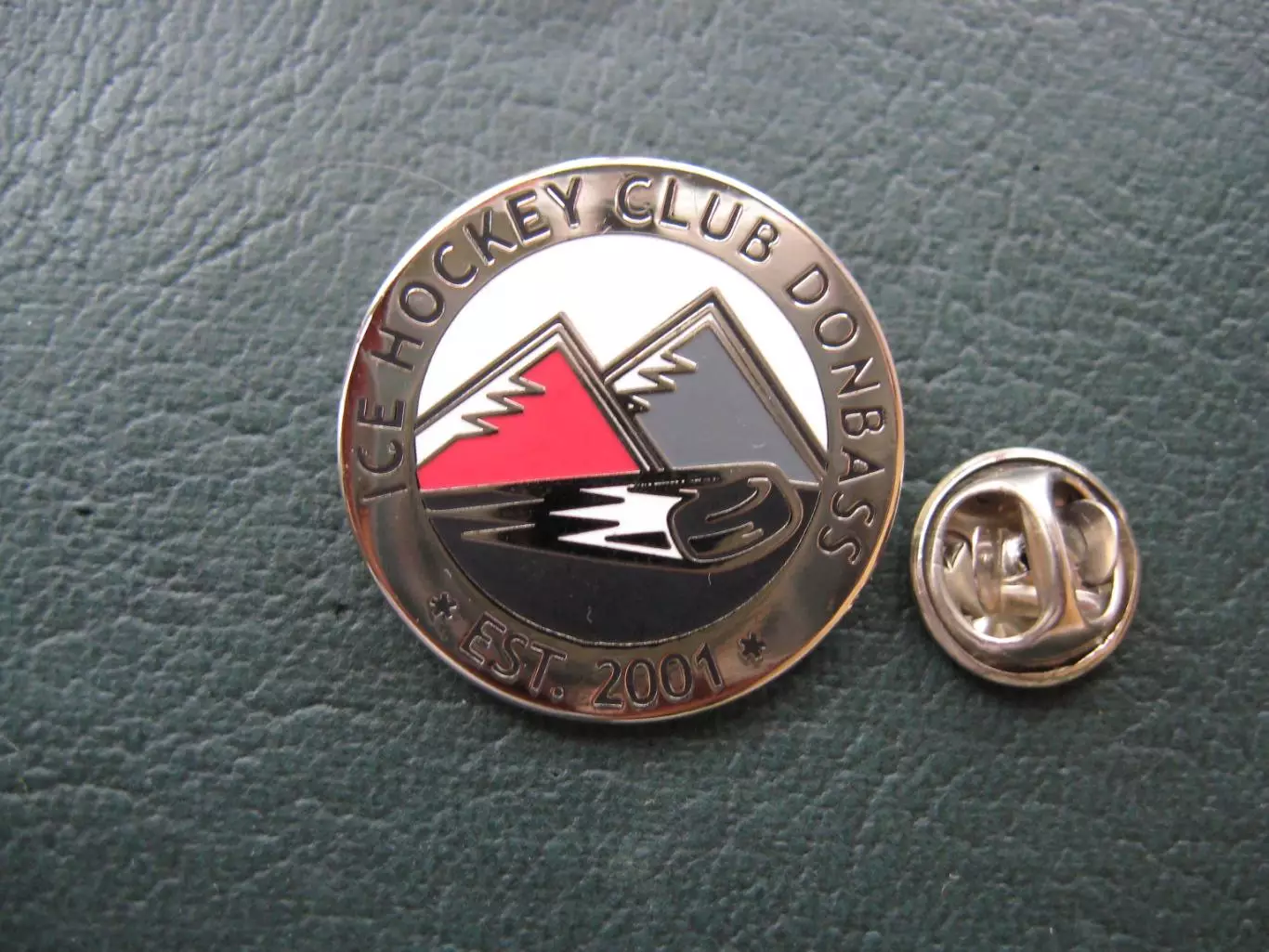 Значок ХК Донбасс Донецк (Круглый) 1