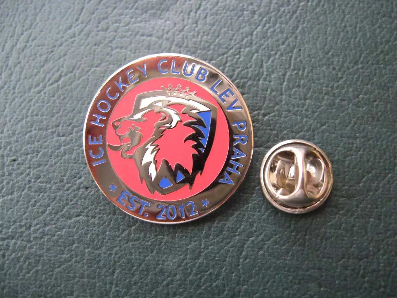Значок ХК Лев Прага (Круглый) 3