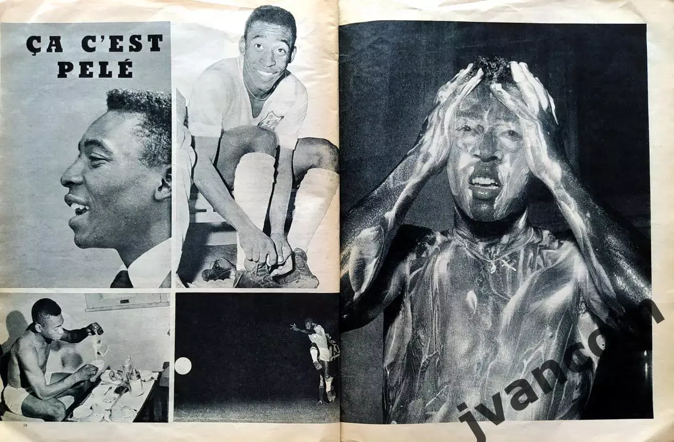 Журнал MIROIR DU FOOTBALL №8 за 1960 год. 1-й Кубок Европы по футболу. 7