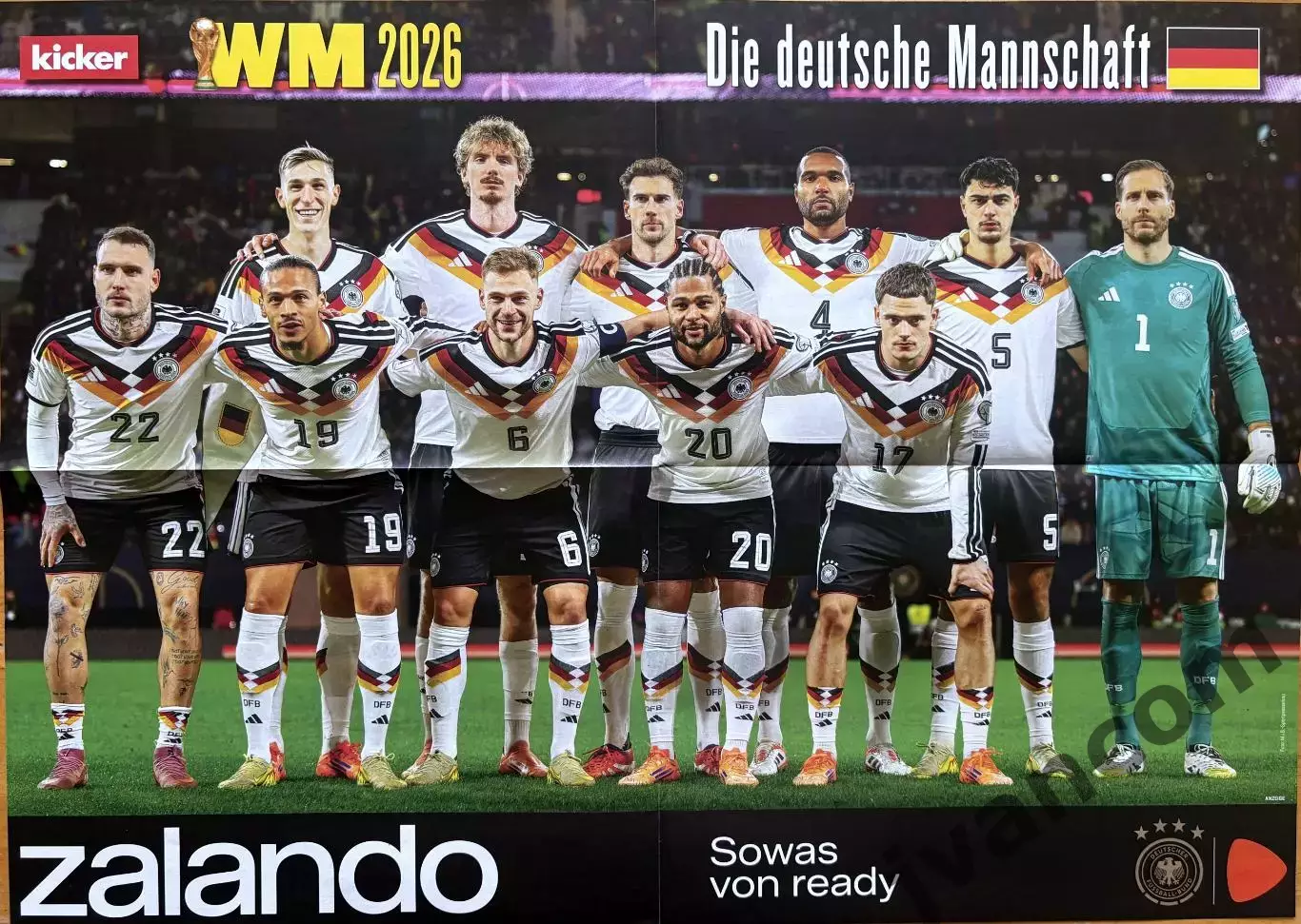 KICKER SONDERHEFT. Чемпионат Мира по футболу 2026 года. Превью участников. 7