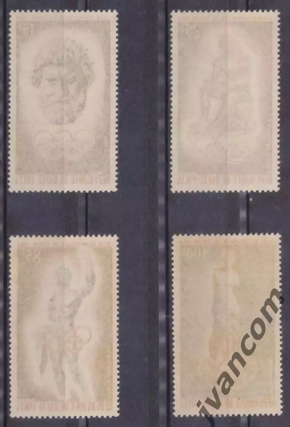 Марки, Верхняя Вольта, Летние Олимпийские Игры 1964 года в Токио. 4