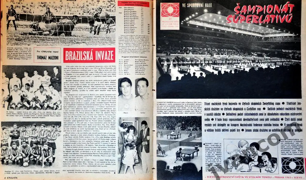 Журнал СТАДИОН №15 за 1963 год 2