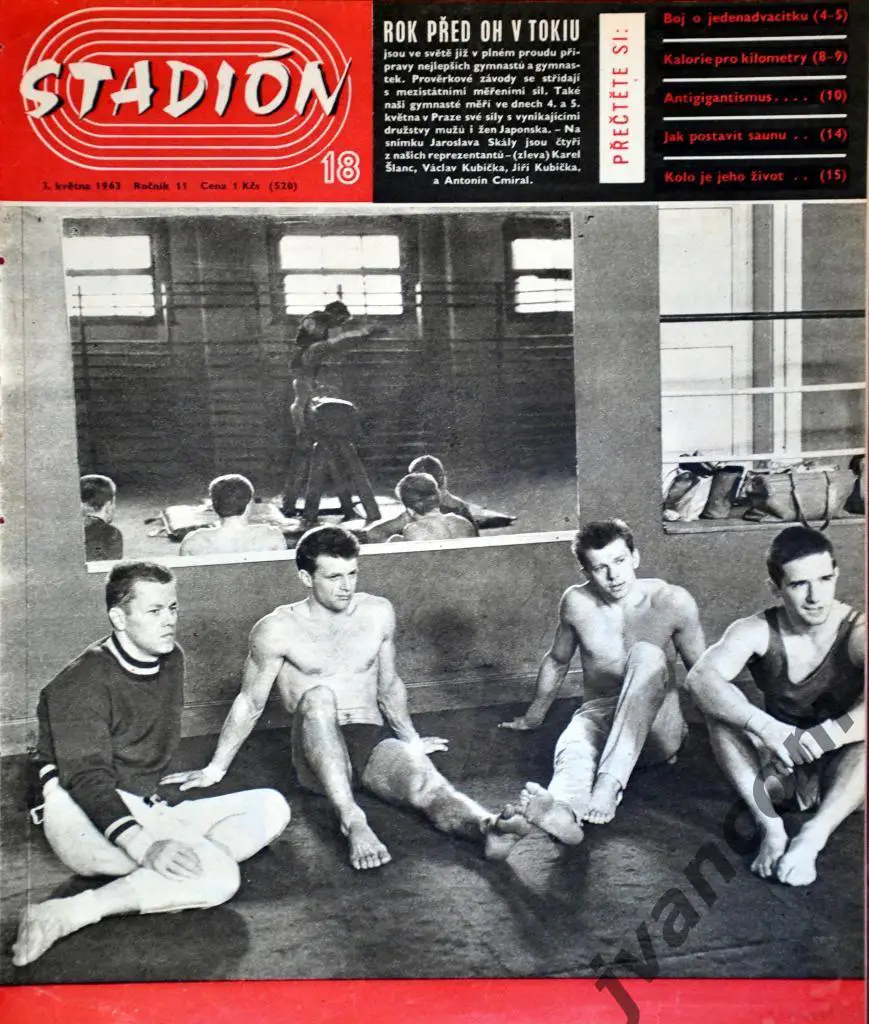 Журнал СТАДИОН №18 за 1963 год