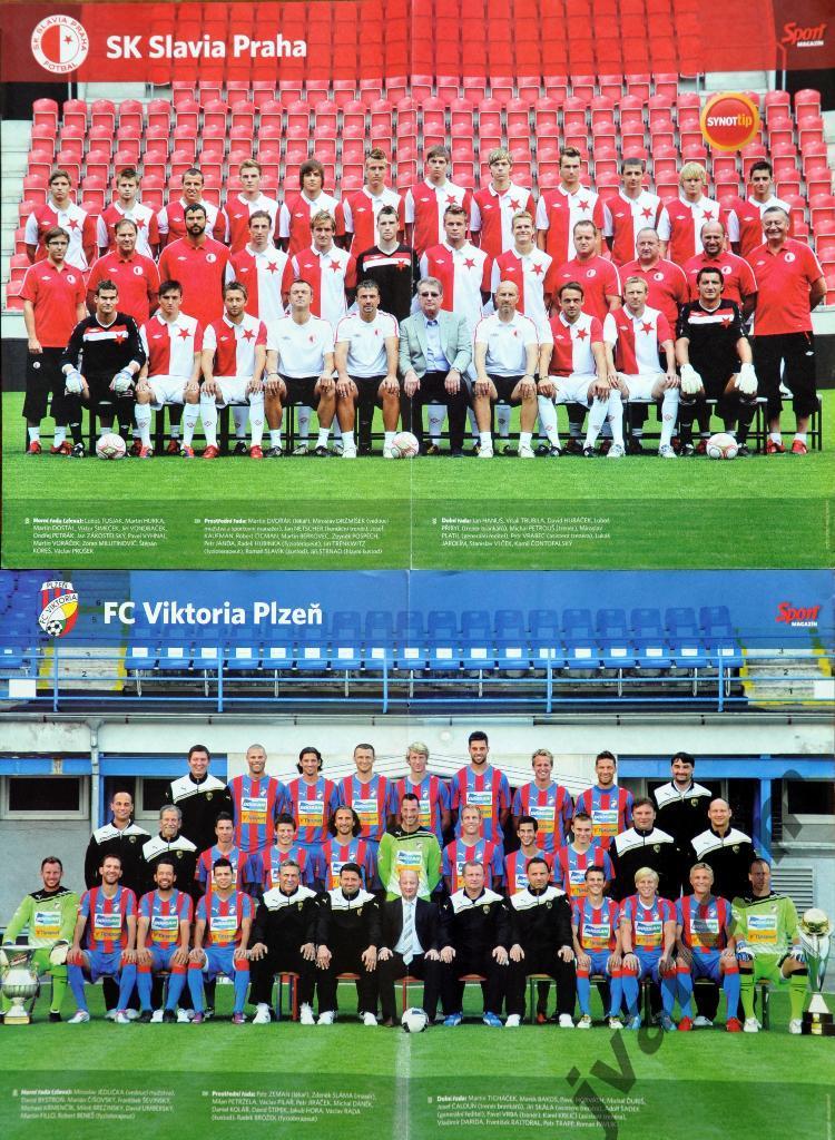 Футбольные клубы. Чемпионат Чехии - 2011/2012.