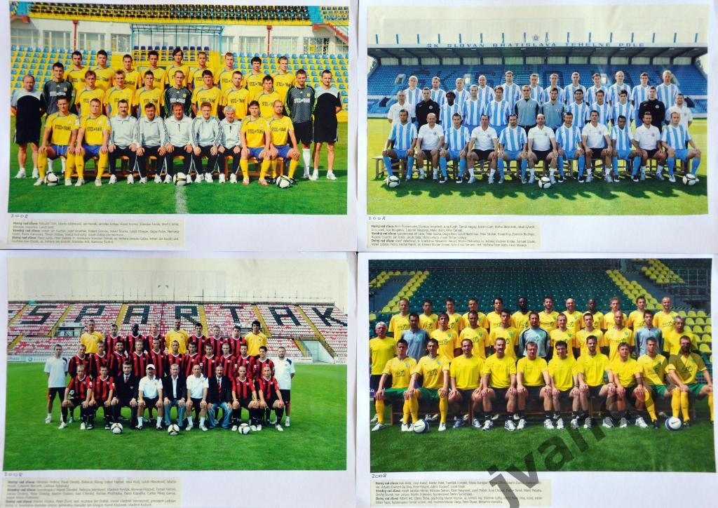 Футбольные клубы. Чемпионат Словакии - 2008/2009. 1