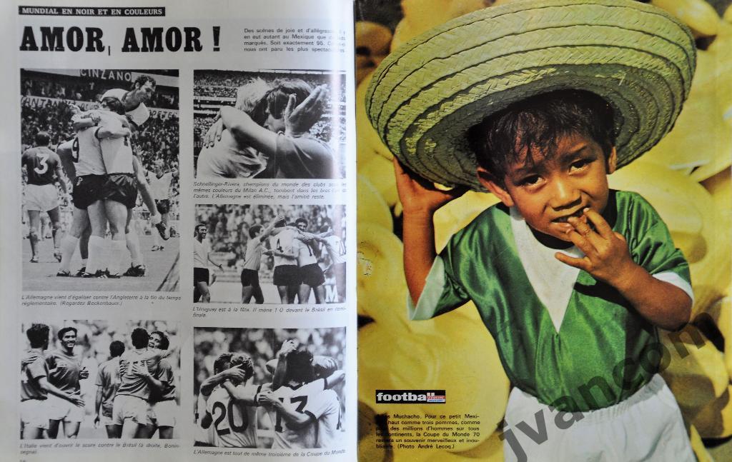 Журнал FOOTBALL MAGAZINE №127 за 1970 год. Чемпионат Мира по футболу в Мексике. 3