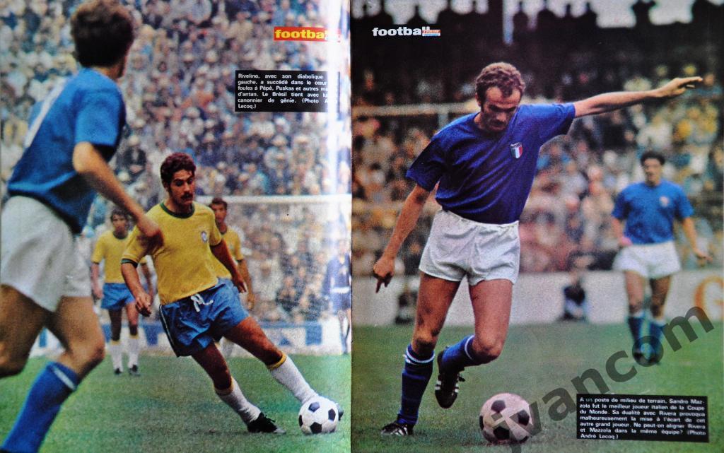 Журнал FOOTBALL MAGAZINE №127 за 1970 год. Чемпионат Мира по футболу в Мексике. 4