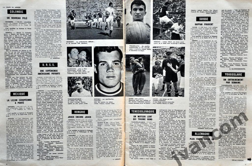 Журнал FOOTBALL MAGAZINE №24 за 1962 год 7