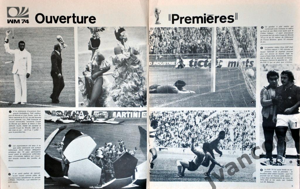 Журнал FOOTBALL MAGAZINE №176 за 1974 год. Чемпионат Мира по футболу в Германии. 2