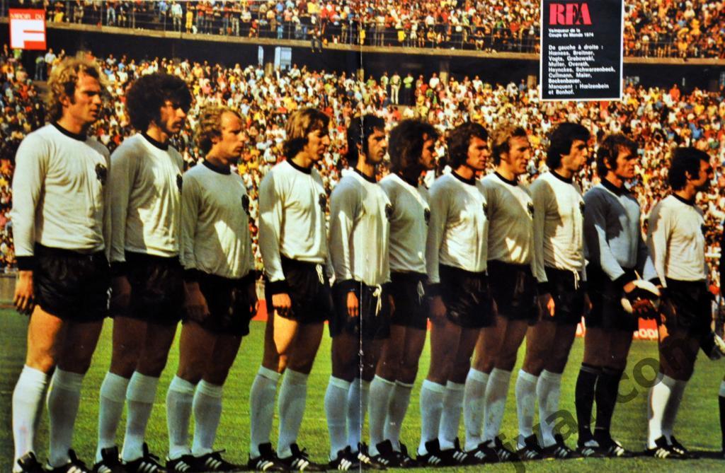 Журнал MIROIR DU FOOTBALL №222 за 1974 год. Кубок Мира по футболу в Германии. 3
