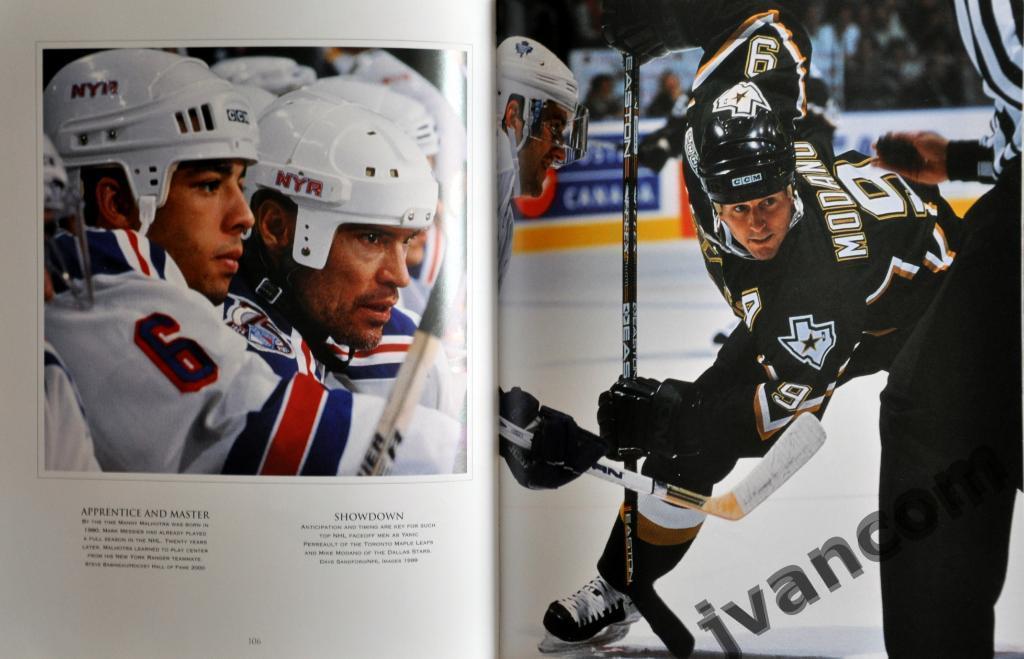 Хоккей. НХЛ - Лучшие снимки хоккея, 2001 год. 2