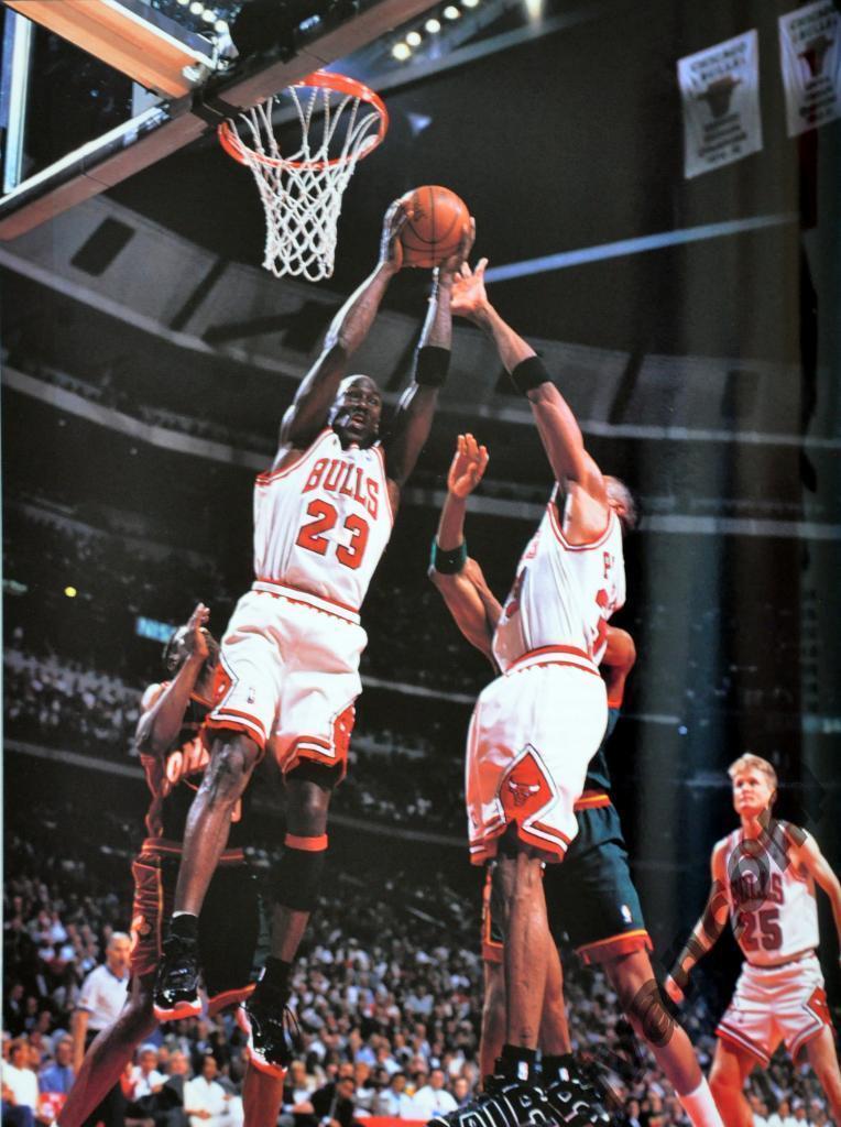Баскетбол. НБА - История «Чикагских быков» 1995-96 годов. 3
