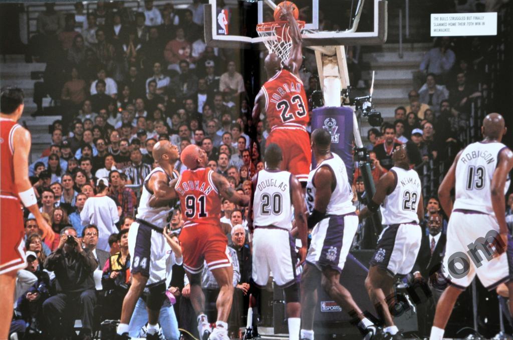 Баскетбол. НБА - История «Чикагских быков» 1995-96 годов. 7