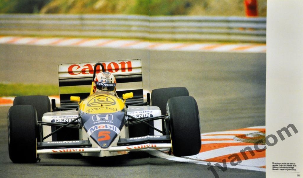 Автоспорт. Формула-1. Чемпионат Мира. Сезон 1986 года. Итоги. 6