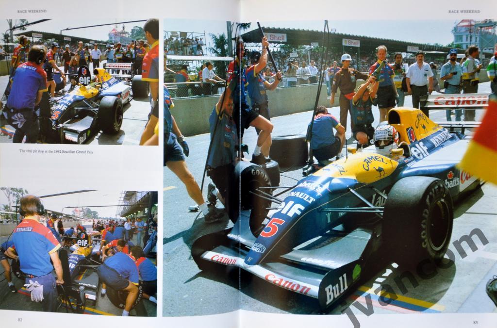 Автоспорт. Формула-1. Найджел МЭНСЕЛЛ - Чемпион Мира 1992 года. 2