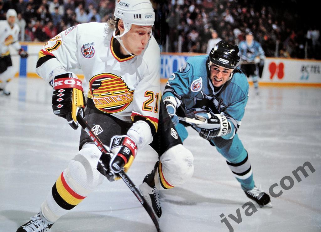 Хоккей. НХЛ - Ванкувер Кэнакс - Серебряное издание, 1994 год. 2