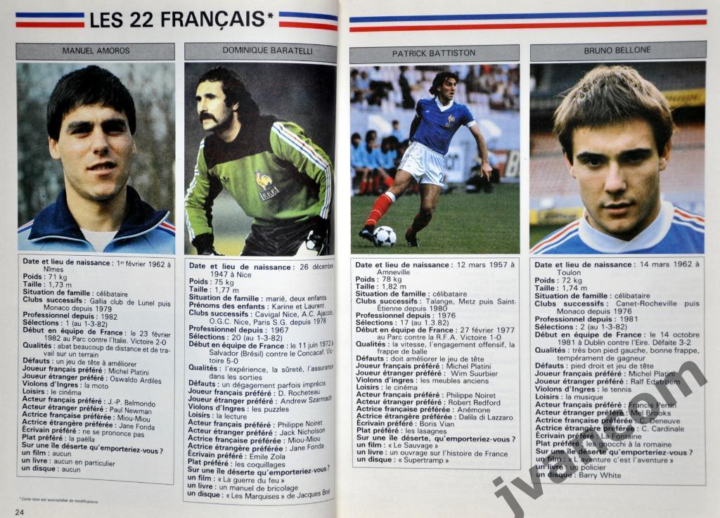МОНДИАЛЬ-82. Альманах Чемпионата Мира по футболу 1982 год. 5