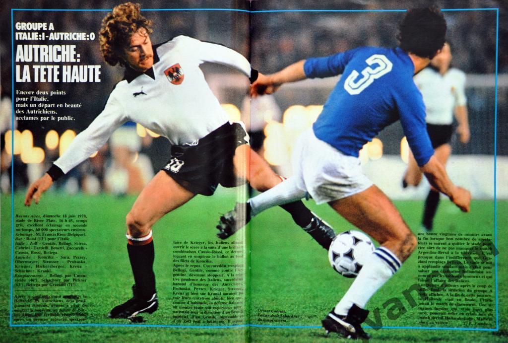 Журнал ONZE / ОНЗЕ №31 за 1978 год. Чемпионат Мира по футболу в Аргентине. 2