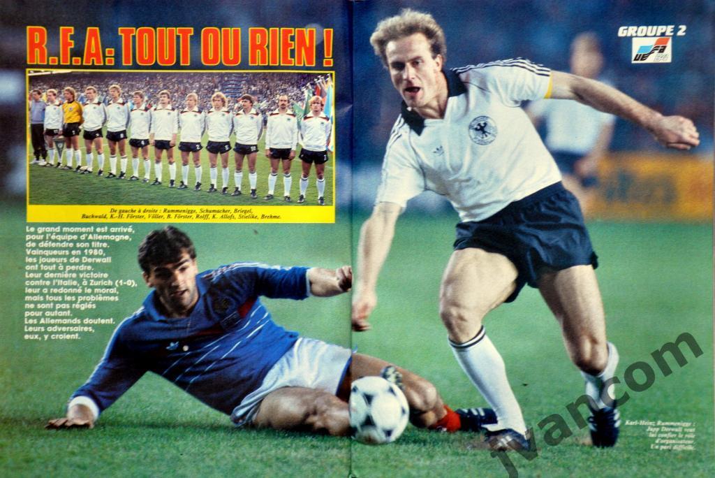 Журнал ONZE / ОНЗЕ №102 за 1984 год. Чемпионат Европы по футболу во Франции. 3