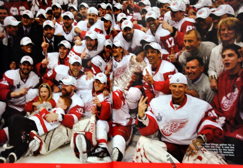 Хоккей. НХЛ - Детройт Ред Уингз- Чемпионский сезон в фотографиях, 2008 год. 3