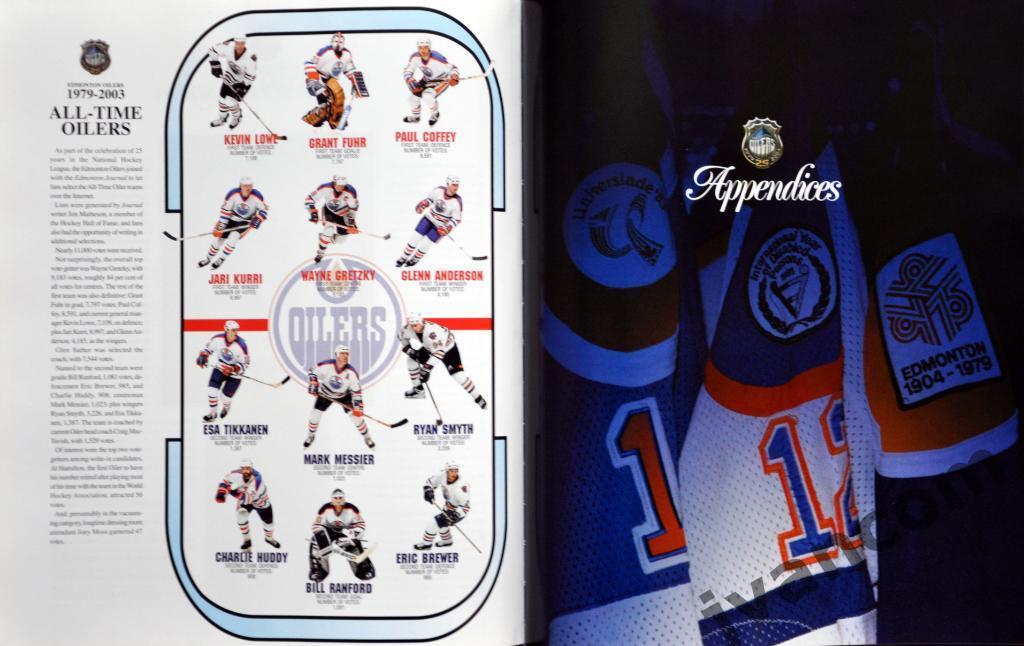 Хоккей. НХЛ - Эдмонтон Ойлерз - Хоккейный клуб - Празднование 25-летия, 2003 год 7