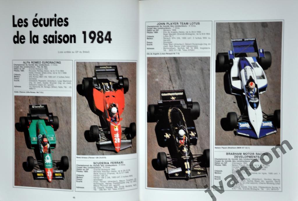 Автоспорт. Формула-1. Чемпионат Мира. Сезон 1984 года. Начало. 4