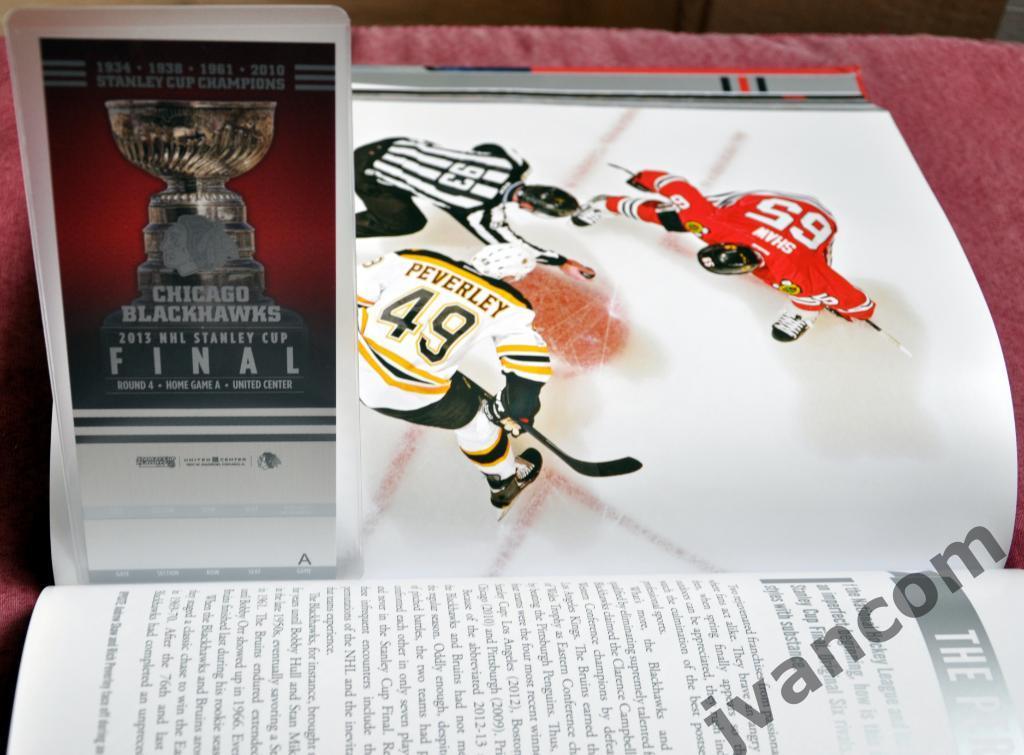 Хоккей. НХЛ - Чикаго Блэкхокс - Победители Кубка Стэнли, 2013 год + Подарки 5