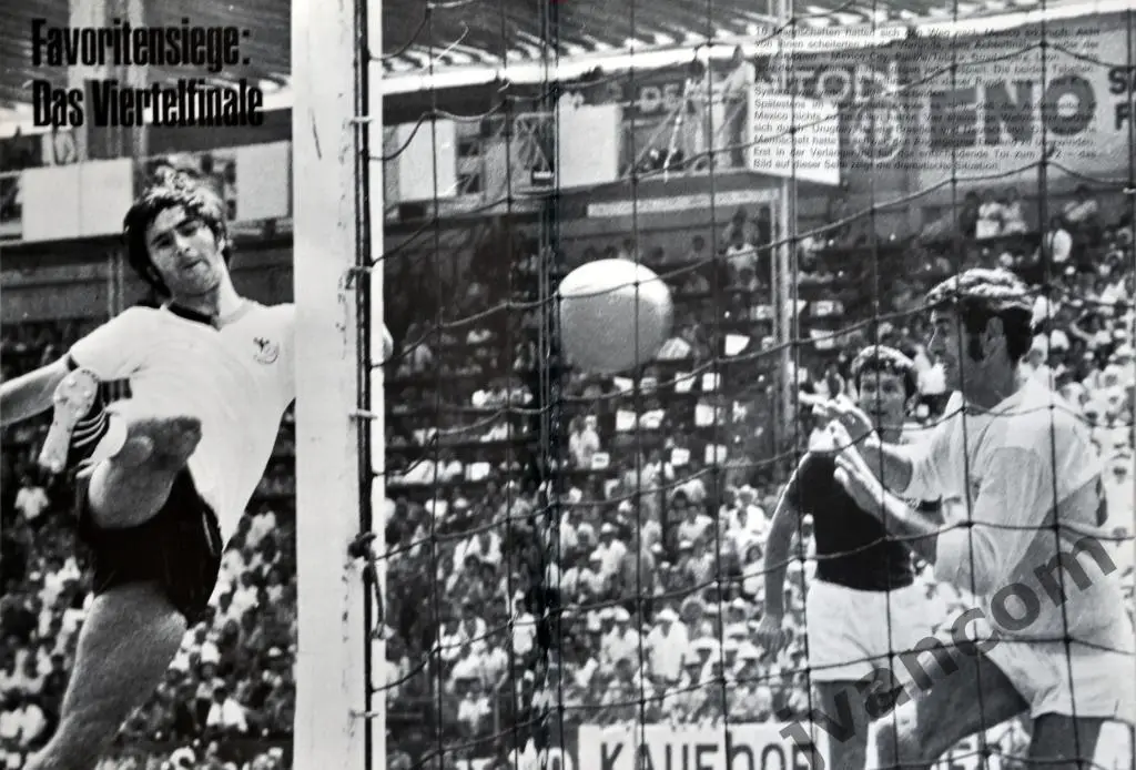 IX Чемпионат Мира по футболу в Мексике 1970 года. 5