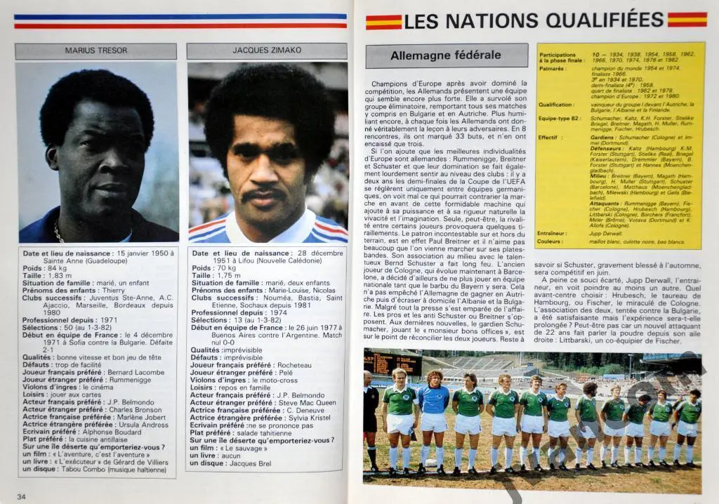 МОНДИАЛЬ-82. Альманах Чемпионата Мира по футболу 1982 год. 4