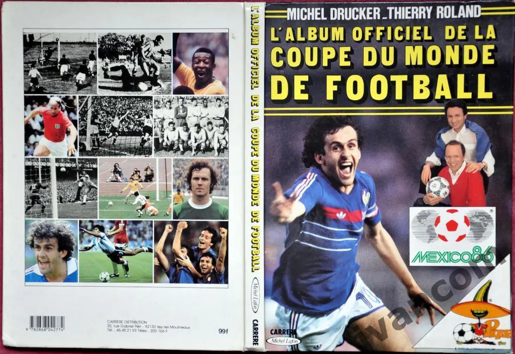 МЕКСИКА-86. Официальный альбом Чемпионата Мира по футболу, 1986 год