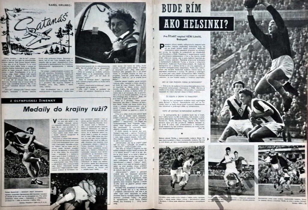 Журнал ШТАРТ №35 за 1960 год. Римская Олимпиада. 3