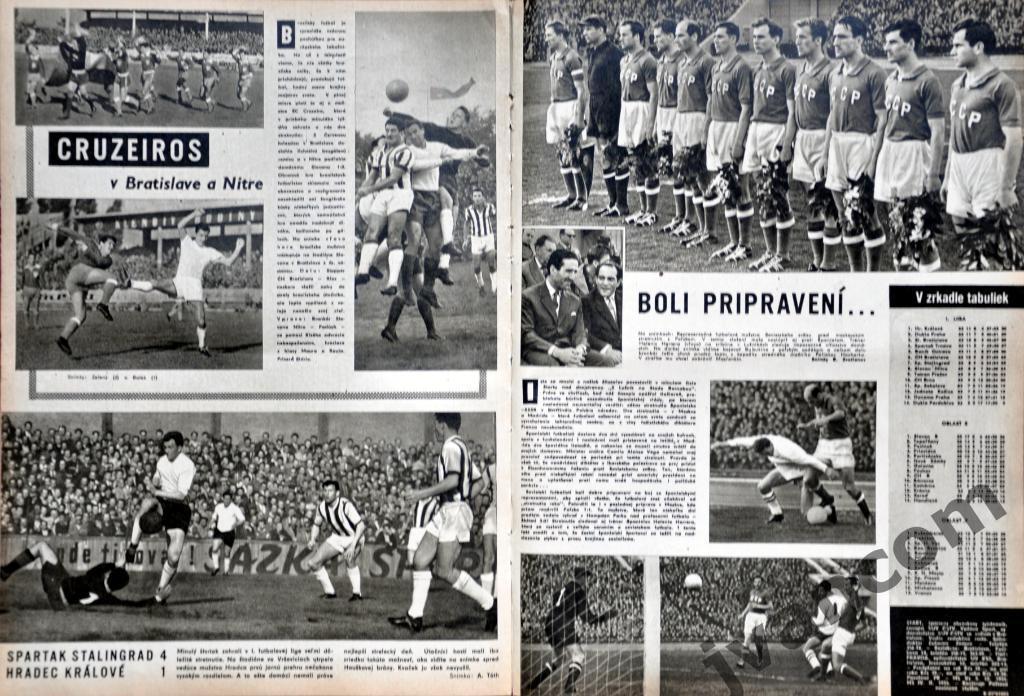 Журнал ШТАРТ №22 за 1960 год. Отборочные к Кубку Европейских Наций. 5