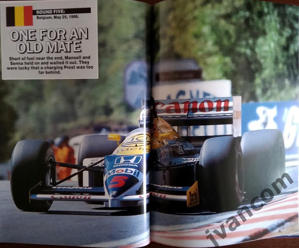 Автоспорт. Формула-1. Чемпионат Мира. Сезон 1986 года. Итоги 5