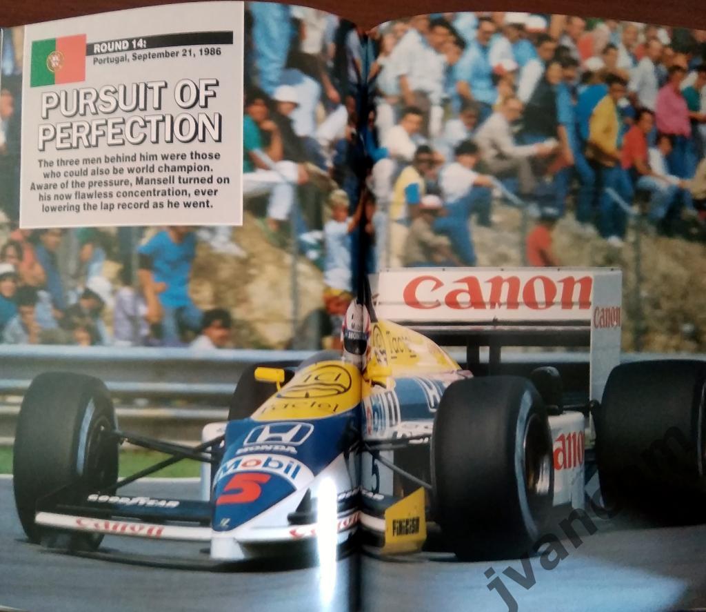 Автоспорт. Формула-1. Чемпионат Мира. Сезон 1986 года. Итоги 5